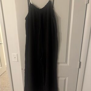 Anthropologie Black Jumpsuit